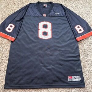 Vintage Nike Oregon State Beavers Football Jersey Mens Large Black OSU 8 Mesh